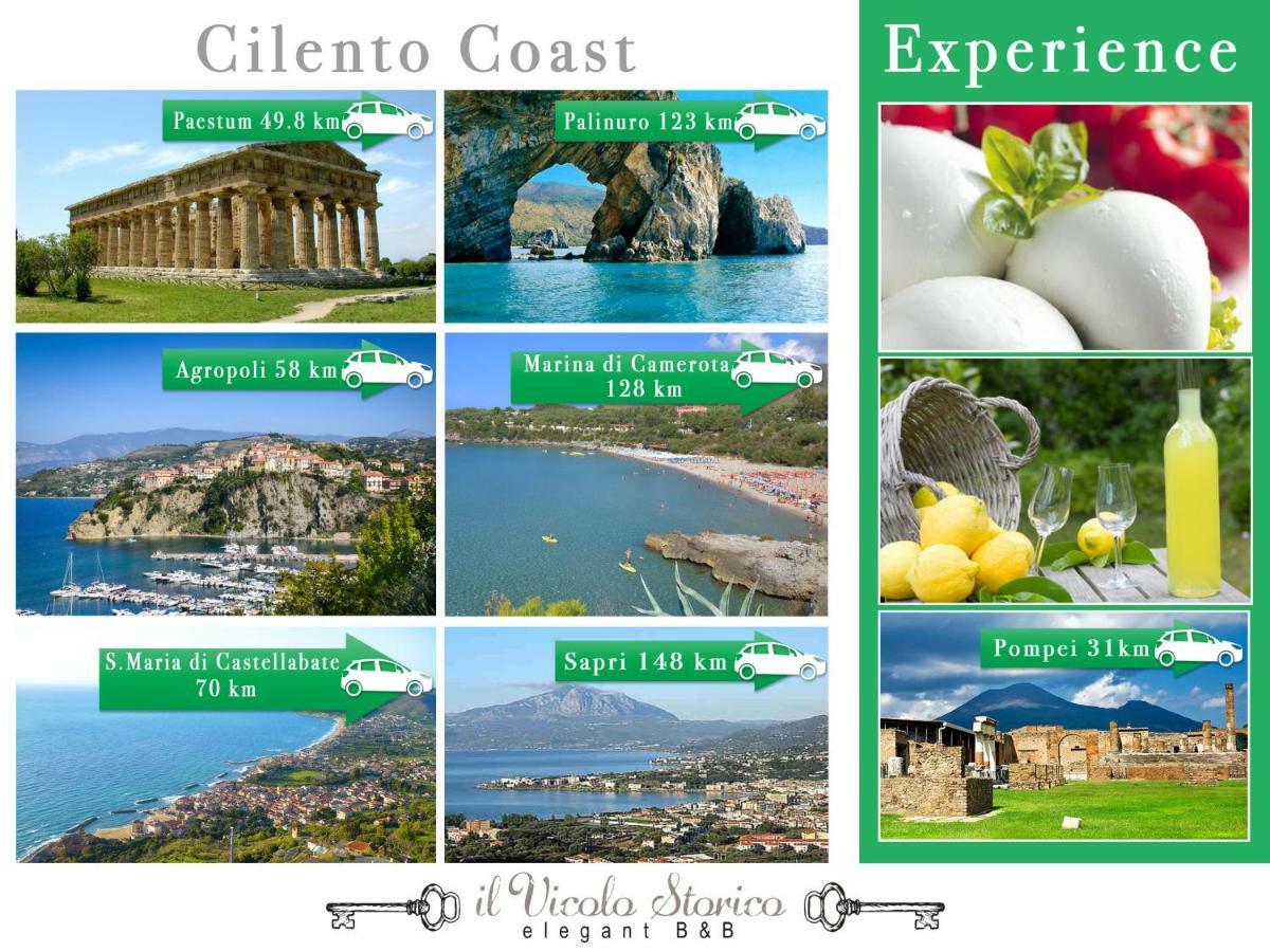 Elegant B&B - Il Vicolo Storico Salerno Exteriör bild